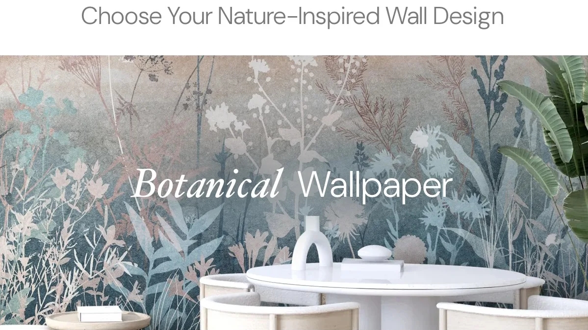 honpo botanical wallpaper